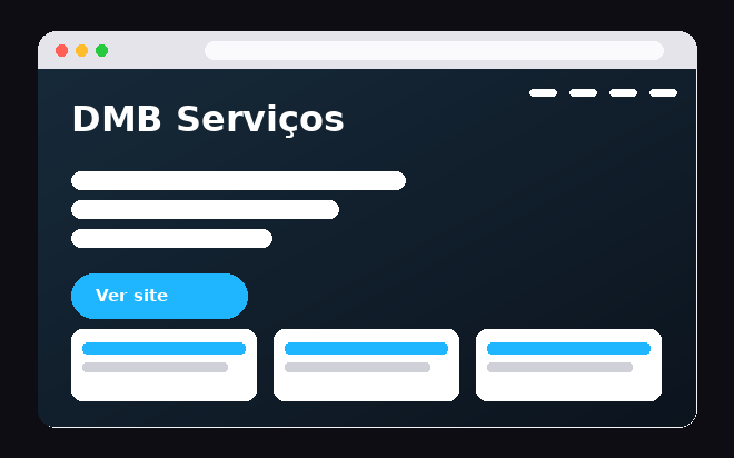 Site DMB Serviços entregue pela mundoWS